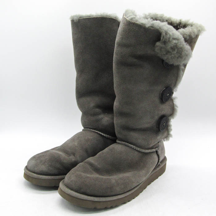 グレー スエード ムートンブーツ トドス（TODOS） ウルトラミニ ムートンブーツ TO-354 ブーツ