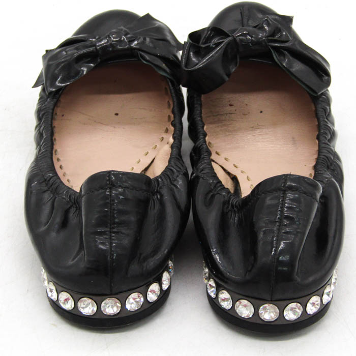 miu miu ミュウミュウ バレエシューズ ブラック ラメ 楽天市場】【10/10～10/13限定・最大2万円OFFクーポン配布中