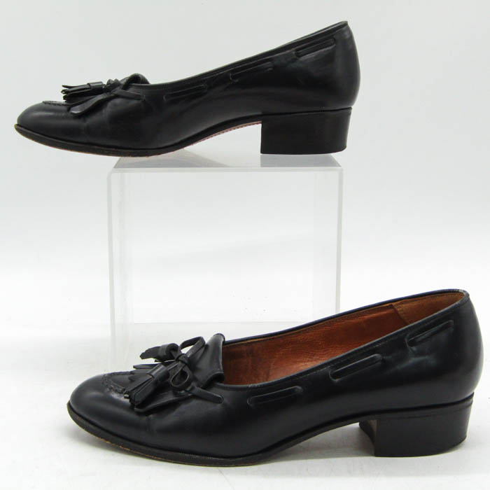 バナナリパブリック 黒パンプス サイズ5.5 古着 バナナリパブリック  