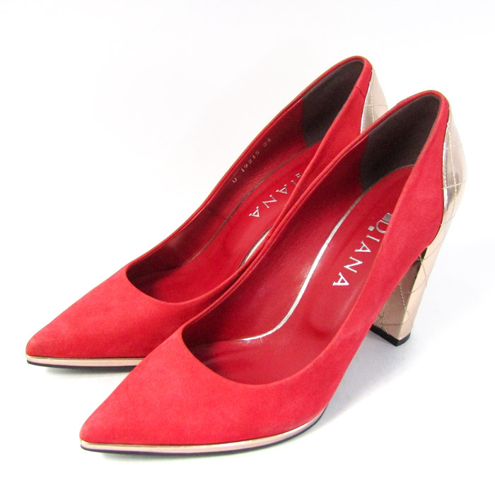 ダイアナ パンプス ポインテッドトゥ ハイヒール 日本製 ブランド 