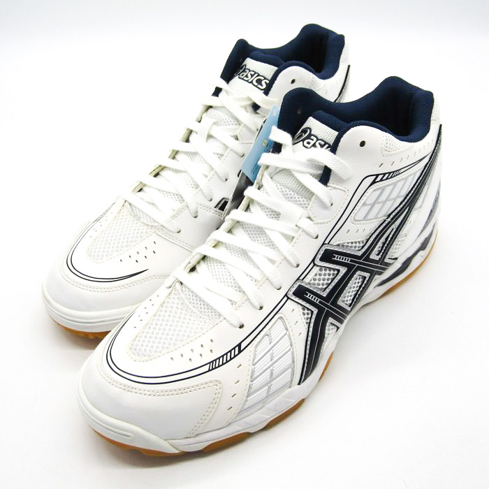 ASICS バレーボールシューズ ホワイト/レッド TVR463 25.5 ASICS バレーボールシューズ ホワイト/レッド TVR463 25.5