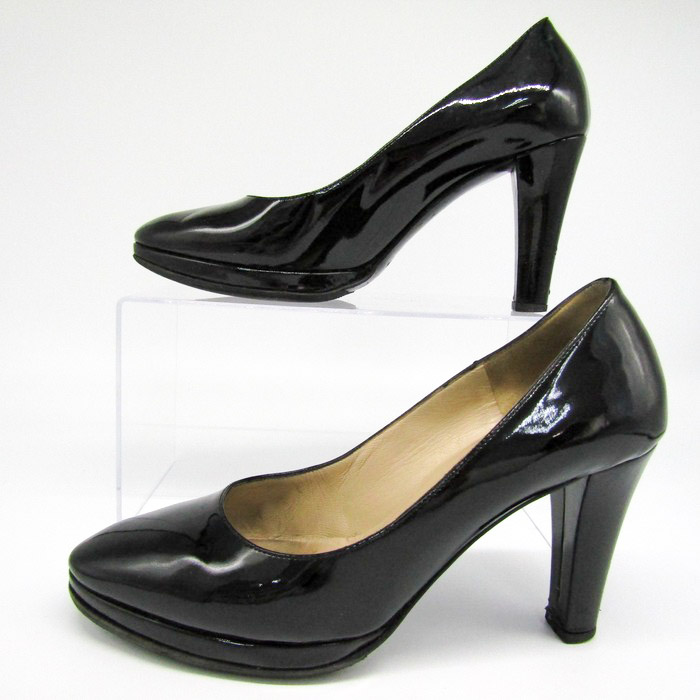 BRUNOMAGLI ブルーノマリ レザー ヒール パンプス 表記サイズ 35 1/2