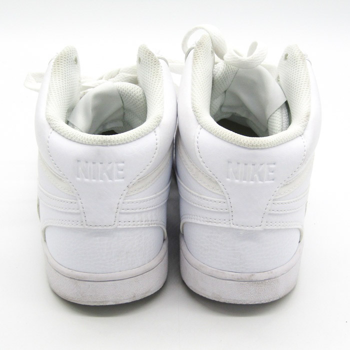 超美品NIKE 白ハイカットスニーカー ホワイト24.5レディース春夏 NIKE - ナイキ NIKE W BLAZER MID 25cm ハイカット白 スニーカー