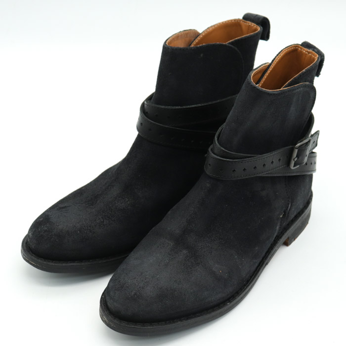 カンペール ショートブーツ BLACK - 靴