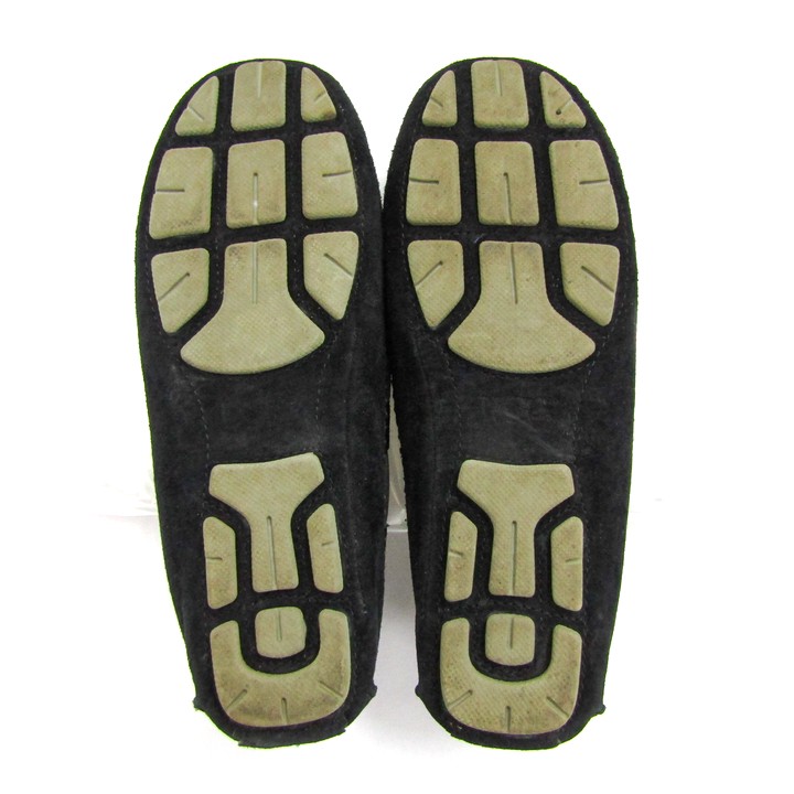 アグ モカシン シューズ 靴 レディース 23サイズ ブラック UGG 【中古