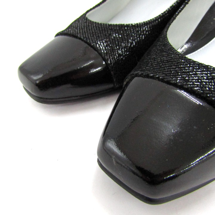 銀座カネマツ パンプス シューズ 靴 レディース 23サイズ ブラック