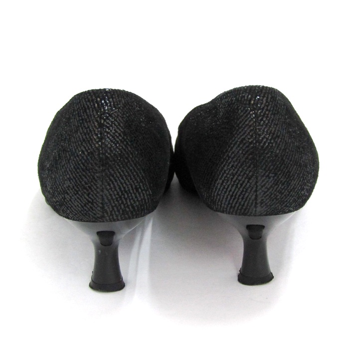 銀座カネマツ パンプス シューズ 靴 レディース 23サイズ ブラック