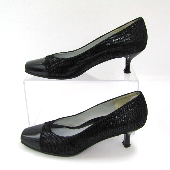 銀座カネマツ パンプス シューズ 靴 レディース 23サイズ ブラック
