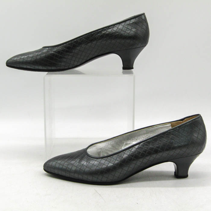 【美品】CHANELシャネル　パンプス　37.5 yamamoto7887_20972-00
