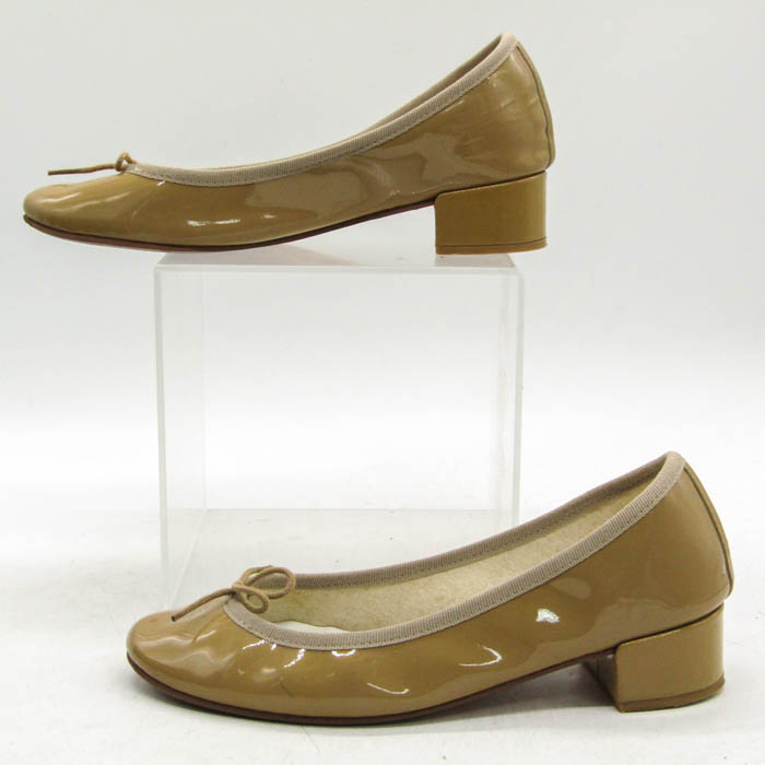 レペット repetto バレエシューズ ヒール ベージュ系 レディース 37 レペット repetto バレエシューズ ヒール ベージュ系 レディース 37