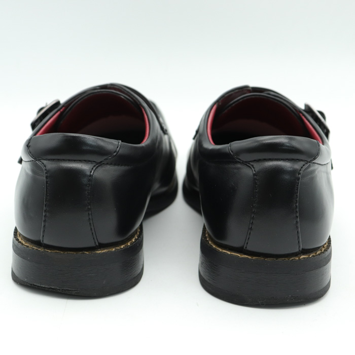 タケゾー ビジネスシューズ 良品 3E 幅広 スクエアトゥ ドレスシューズ 紳士靴 黒 メンズ 26.5cmサイズ ブラック TAKEZO