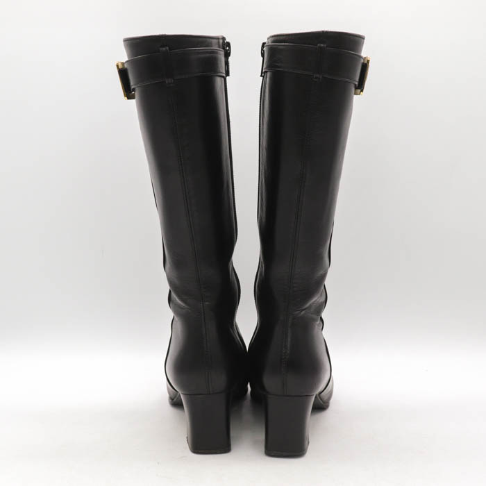 イヴ・サンローラン ロングブーツ ブランド シューズ 靴 黒