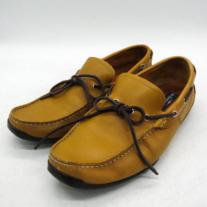S205 クラークス モカシン ドライビングシューズ 7.5 Clarks クラークス モカシン ドライビングシューズ ビジネス ブランド
