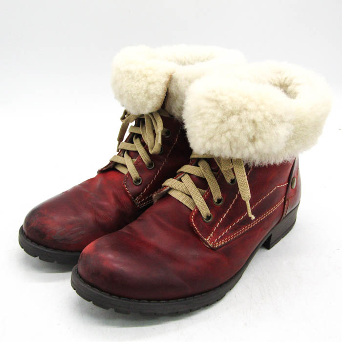 Hawkins ブーツ HAWKINS プレーントゥ レザーブーツ ブラウン 茶26.5