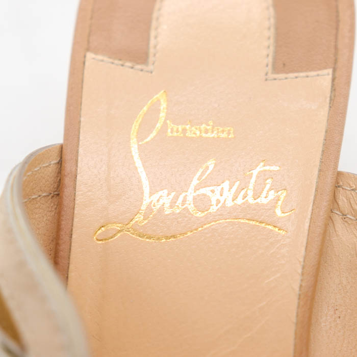 クリスチャンルブタン ミュール ブランド サンダル 靴 イタリア製  