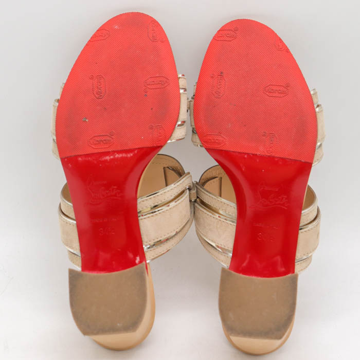 クリスチャンルブタン ミュール ブランド サンダル 靴 イタリア製  