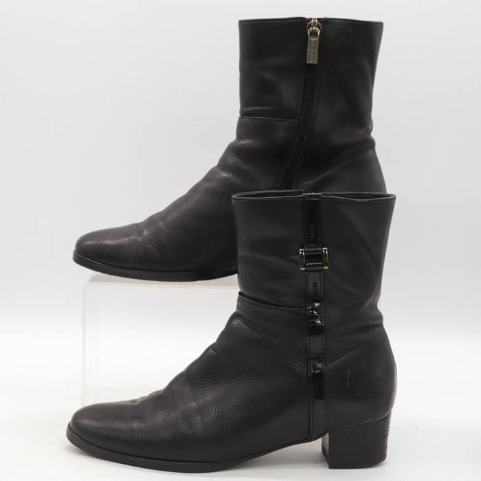 リーガル ブーツ ブランド シューズ 靴 黒 サイドジップ