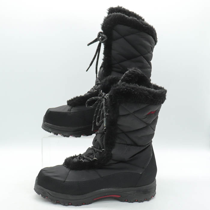 Hawkins Sports ブラック スノーブーツ☆24 Hawkins Sports ブラック スノーブーツ☆24