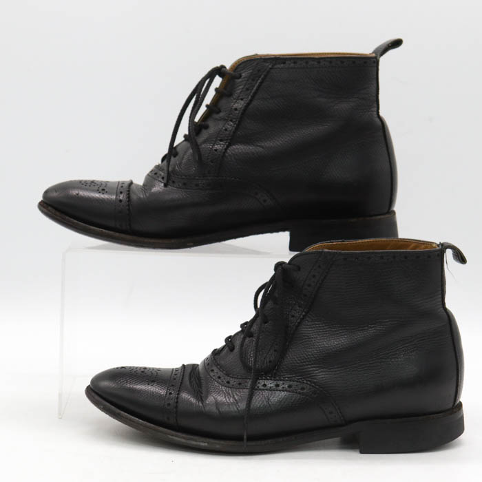 リーガル チャッカ―ブーツ ストレートチップ ブランド シューズ 靴 黒