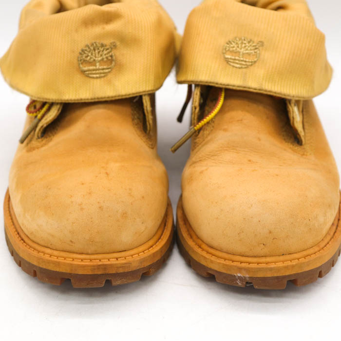 レディース　ティンバーランドTimberlandイエローロールトップブーツ レディース ティンバーランドTimberlandイエローロールトップ