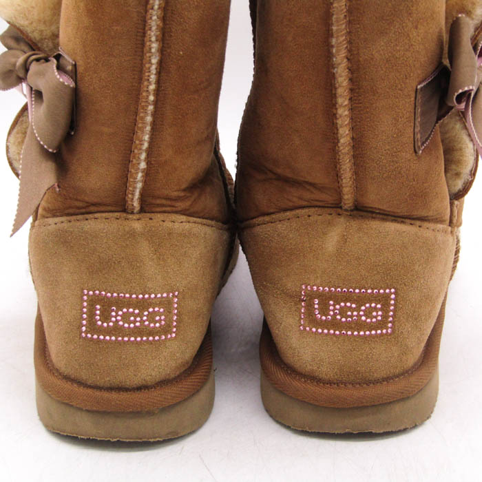 【新品未使用】UGG ムートンブーツ キャメル 中古・古着通販】UGG (アグ) ムートンブーツ キャメル サイズ:23