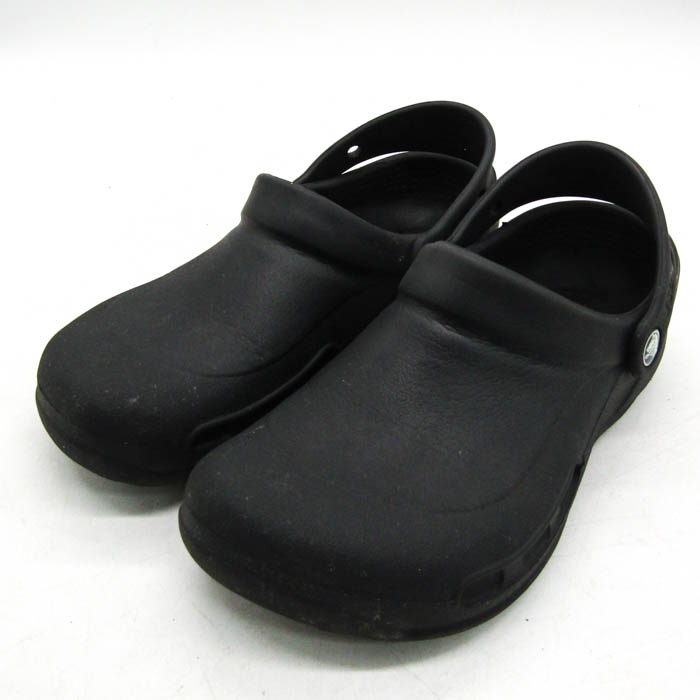 美品✨crocs クロックス サンダル カリン ストラップ 黒 W7 廃盤