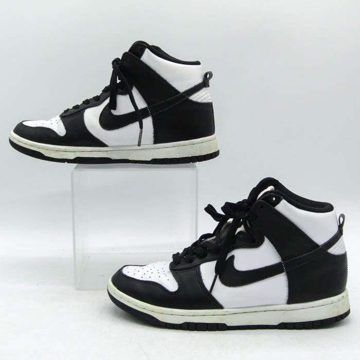 Nike スニーカー ブラック/ホワイト(23cm) Nike Women's Dunk High 