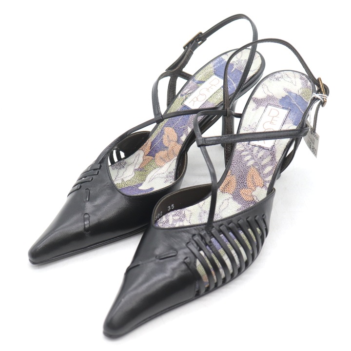 ジバンシー パンプス オープントゥ ブランド シューズ 靴 白  