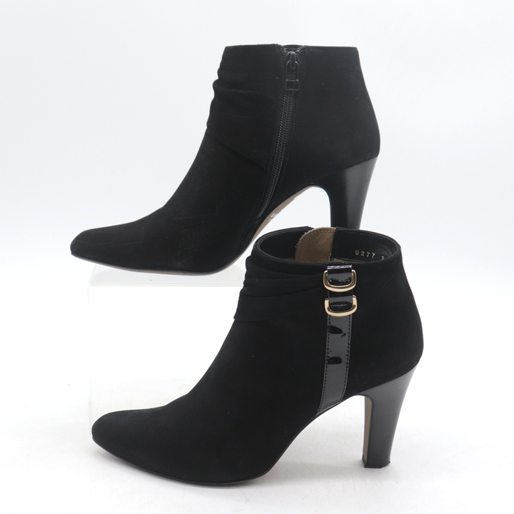 ランバン ブーティ ポインテッドトゥ 日本製 ブランド ショート