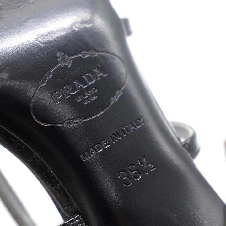 プラダ サンダル ストラップ ブランド シューズ 靴 レディース 36.5