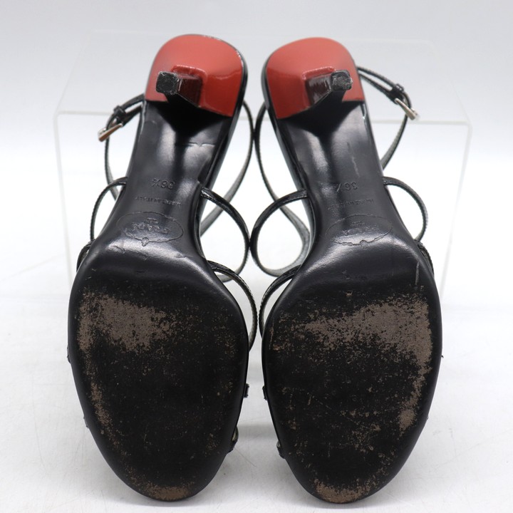 プラダ サンダル ストラップ ブランド シューズ 靴 レディース 36.5