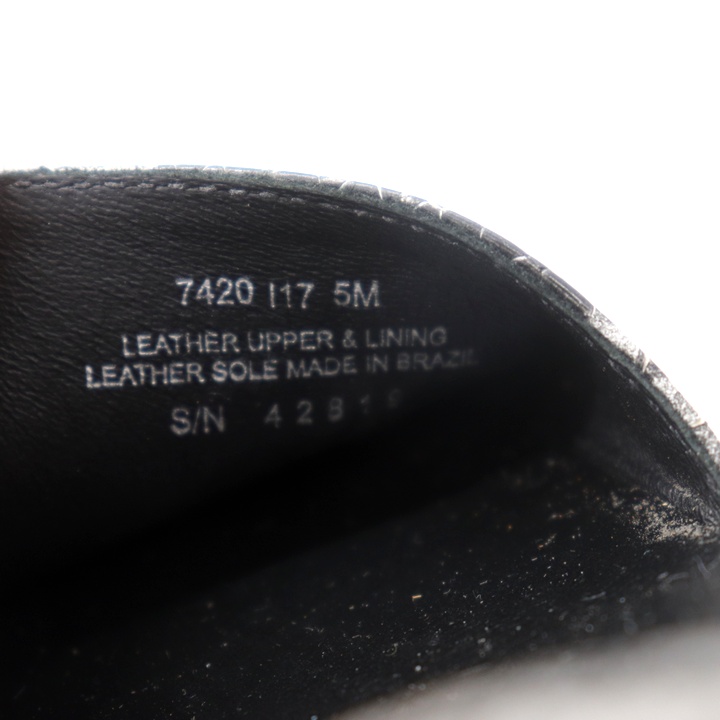 トリーバーチ サンダル 厚底 ウェッジソール パイソン型押し