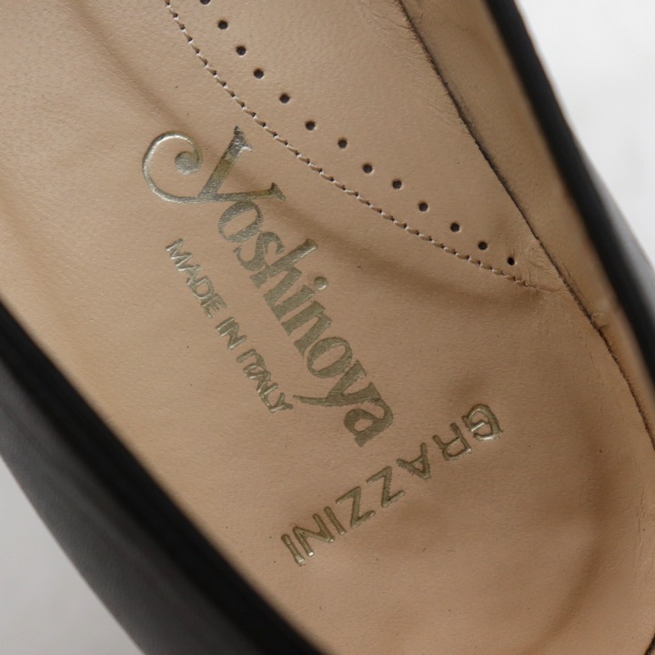 ヨシノヤ 美品 パンプス シューズ 外反母趾対応パンプス64656ブラック – 銀座ヨシノヤオンライン