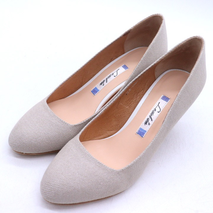 レディースパンプス 23 EIZO ローヒールパンプス 紺色 23㎝ EIZO Vue