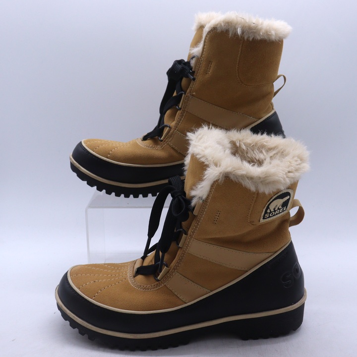 ソレル】ティボリ2 ボア スノーブーツ NL2089 ベージュ 24.5 超