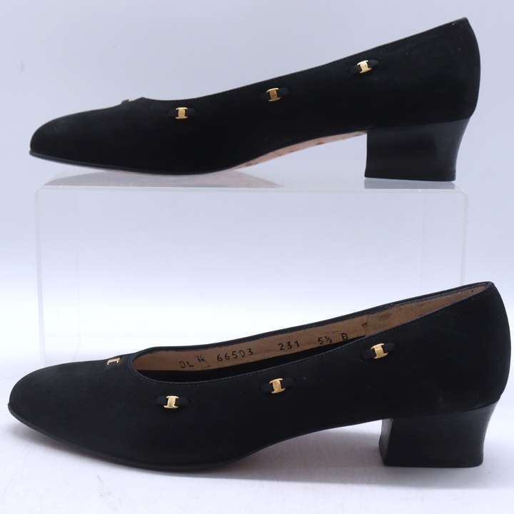 サルヴァトーレフェラガモ パンプス ヴァラ リボン シューズ ブランド