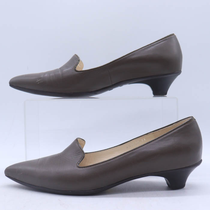 ヨシト パンプス ポインテッドトゥ 本革 レザー ブランド 靴