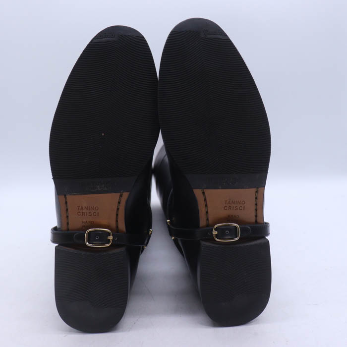 タニノクリスチー ロングブーツ レザー ジョッキーブーツ シューズ