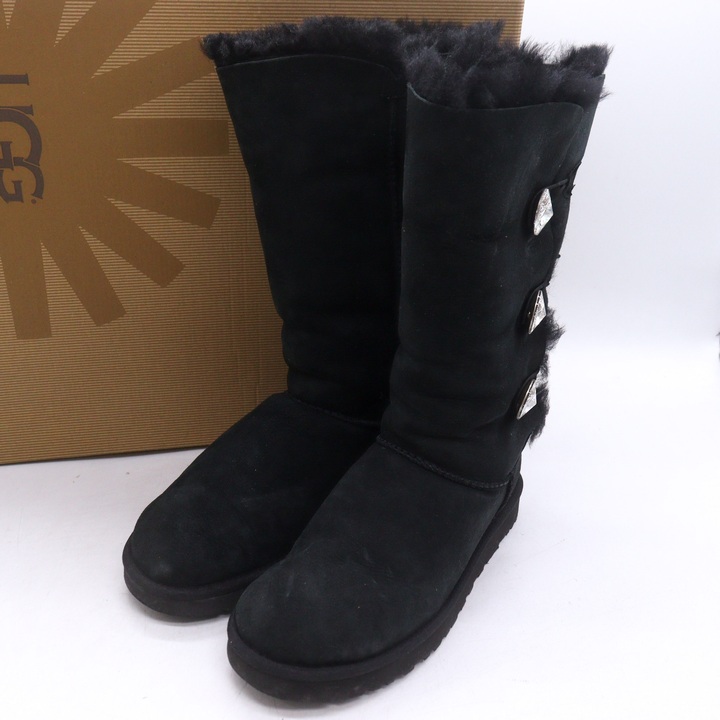 UGGブーツ ムートン ブラック UGG ブーツブラック ウォータープルーフ