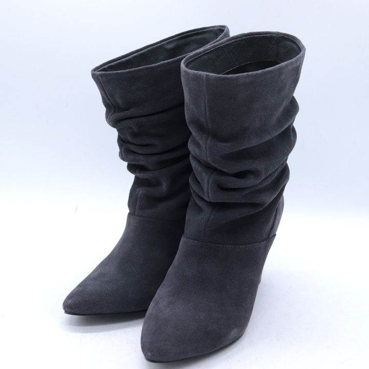 アシックス ブーツ スウェード ブランド シューズ 靴 黒 レディース