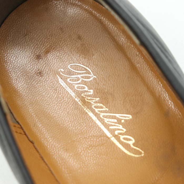 ボルサリーノ ビットローファー スリッポン ブランド シューズ 紳士靴 黒 メンズ 25cmサイズ ブラック Borsalino 【中古】  Borsalino USED/古着（ローファー）｜BorsalinoのUSED/古着サイト SMASELL（スマセル）