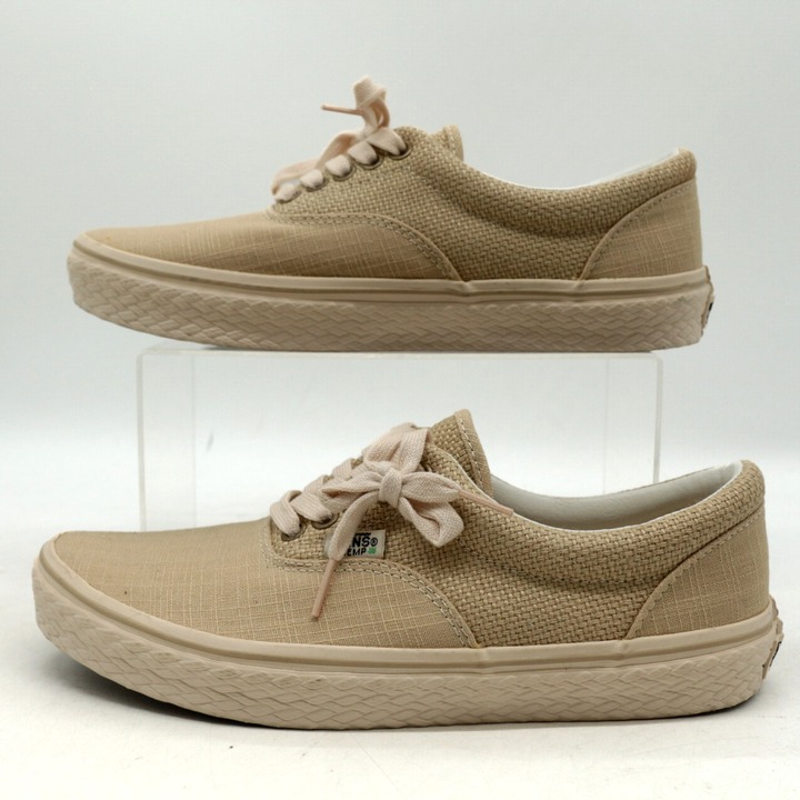 VANS バンズ スニーカー ベージュ メンズ 26 8【古着】【中古】 バンズ スニーカー ローカット ヘンプ オフザウォール シューズ 靴