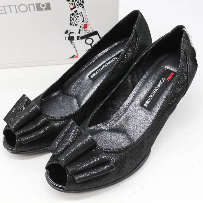 コンフォートパンプス composition9 店舗 コンポジションナイン composition9 ストラップコンフォートパンプス ブラック