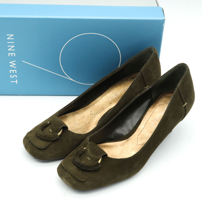 NINE WEST スエードパンプス