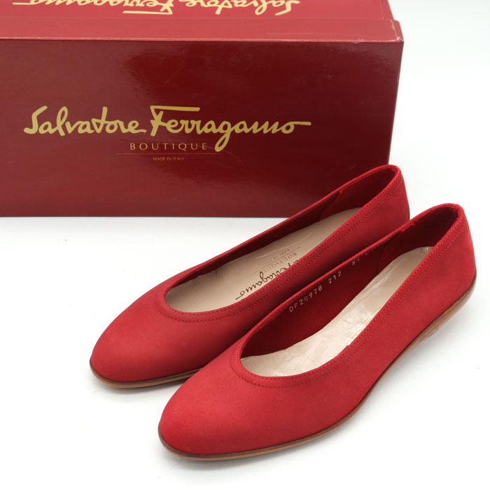 未使用】Salvatore Ferragamo フェラガモ パンプス-