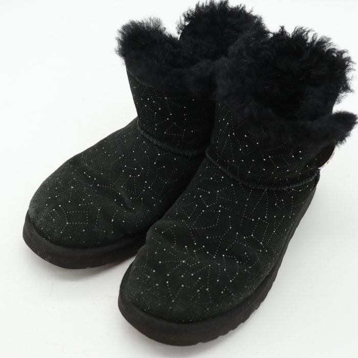 UGG(アグ)ベイリーボタン ムートンブーツ 【中古】【ブランド古着