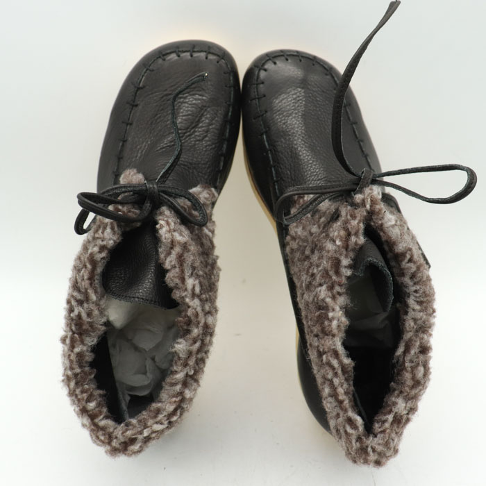 新作 ウォータープルーフ UGG アンスレー モカシン ブラック US7 UGG