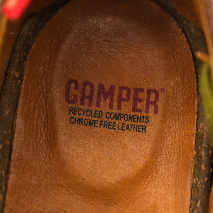 カンペール サンダル アンクルストラップ ハイヒール シューズ 靴 ブランド レディース 39サイズ ブラウン CAMPER 【中古】