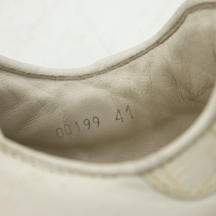 ダニエルクレミュ スニーカー ローカット カジュアル レザー ブランド シューズ 靴 メンズ 41サイズ ホワイト DANIEL CREMIEUX