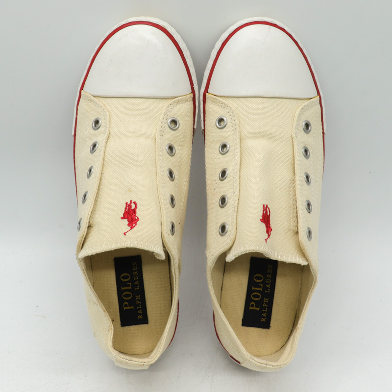 購入ネット ♥新品♥POLO RALPH LAUREN ポロラルフローレン（24cm）白